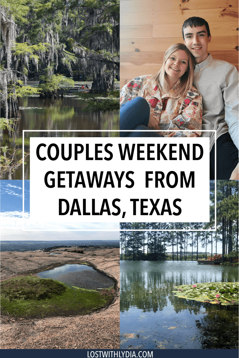 A list of the best romantic getaways from Dallas, Texas! Discover cozy cabins, Texas wine country and more a short drive from the DFW area.