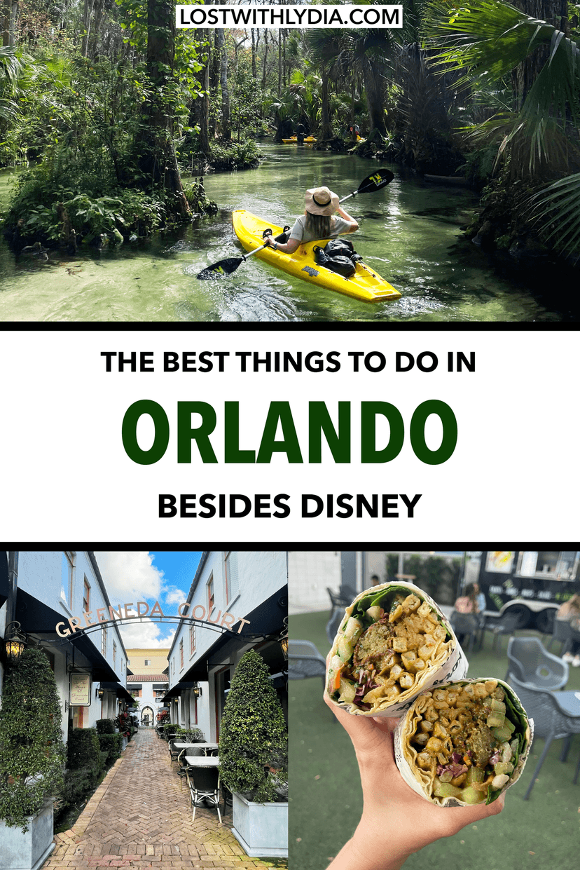 While Orlando is most known for Disney, it has so much more to offer! Discover the best things to do in Orlando (and nearby) besides theme parks.