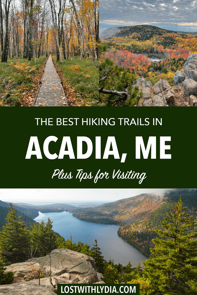 Discover the best hiking trails in Acadia National Park! Plus, find out when to visit Acadia, what to expect and more tips for a beautiful Maine vacation.