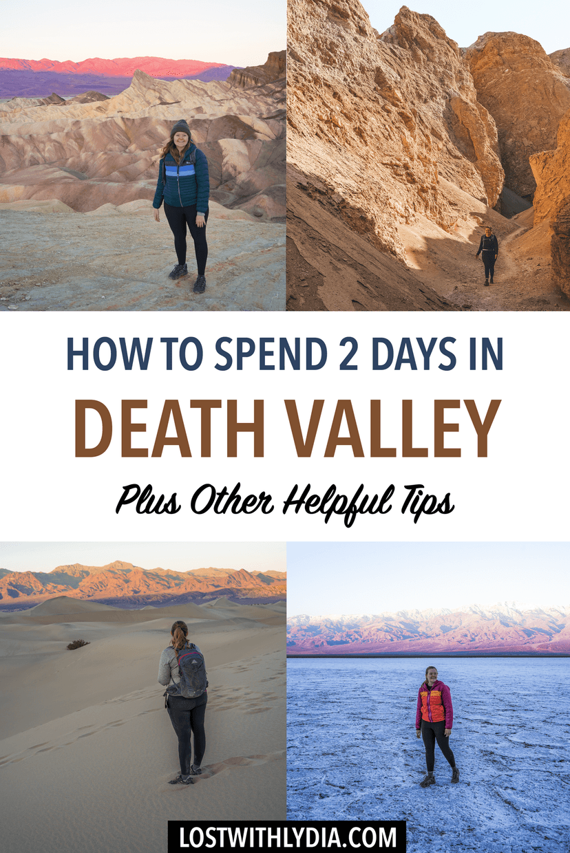 Discover the best things to do in Death Valley with this 2-day itinerary! Learn about the best hiking trails and viewpoints, along with tips for visiting.