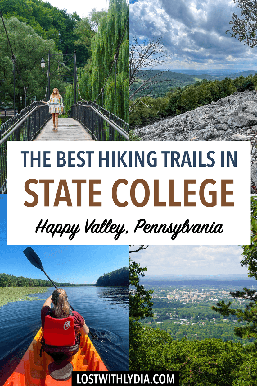 Discover the best hiking trails in Happy Valley, PA, plus other outdoor adventures, delicious food and more.