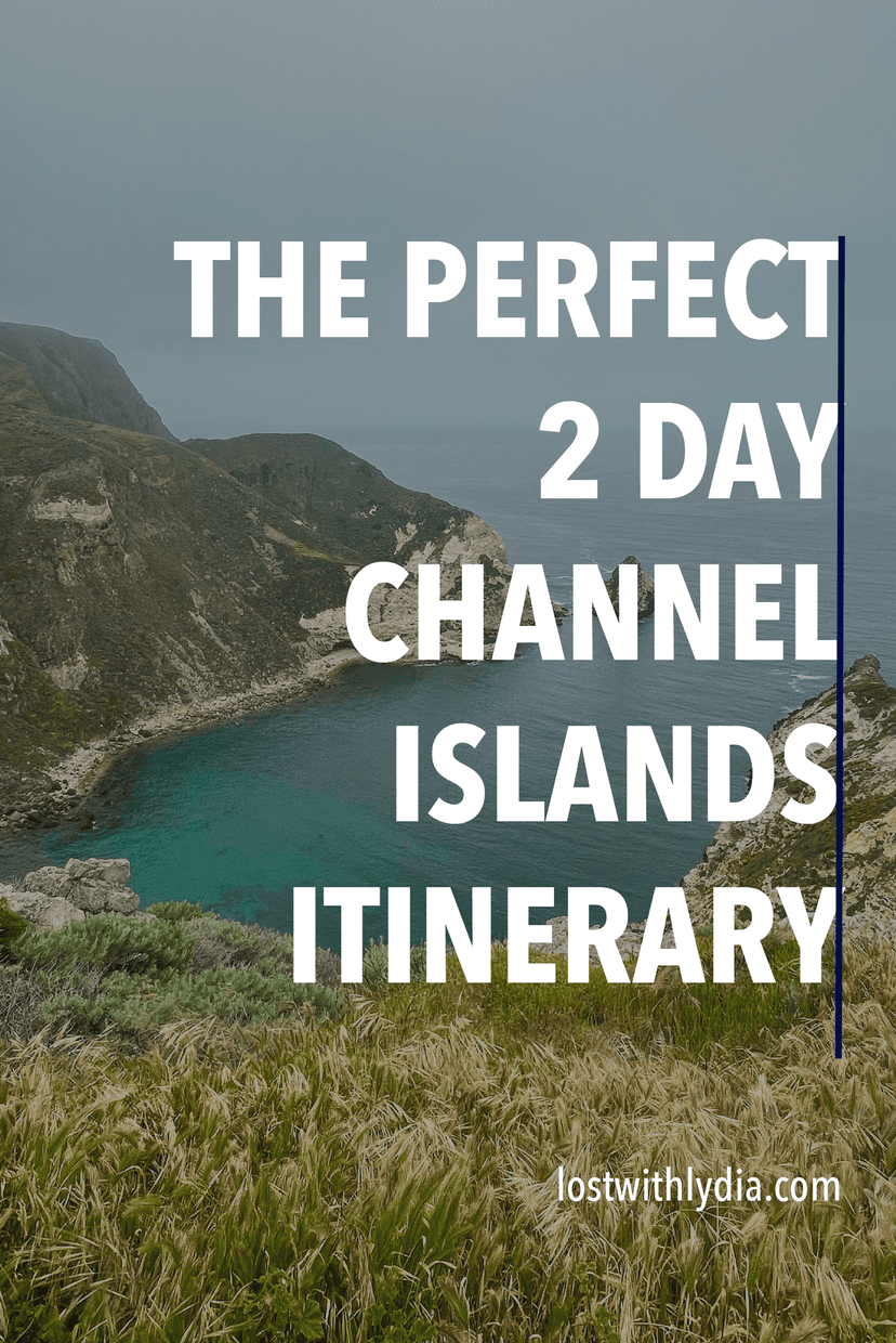 Learn about the best things to do in the Channel Islands! This Channel Islands 2 day itinerary breaks down exactly how to visit Santa Cruz.