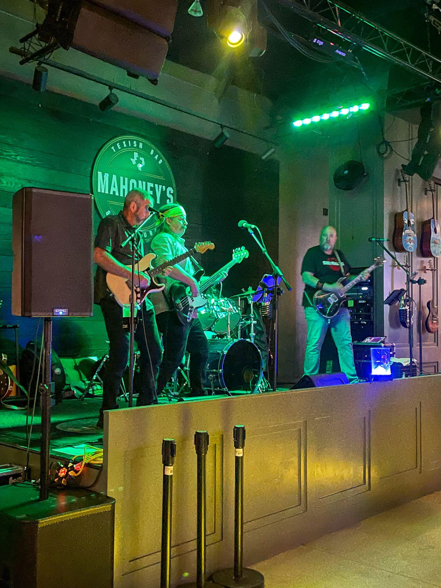 Side Project X performing at Mahoney's