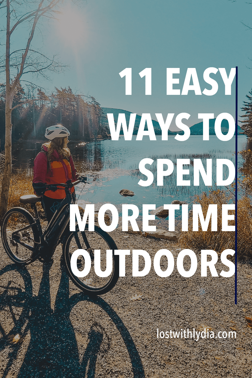 These easy tips will help you spend more time outdoors! Learn about Geocaching, hiking tips and other easy ways to spend more time in nature.