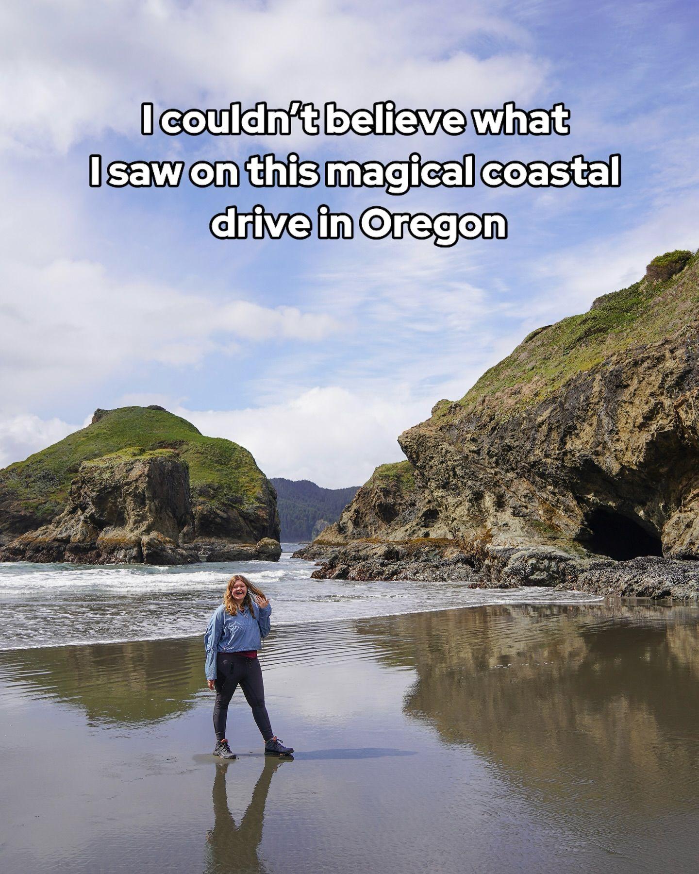 This Oregon coastal drive is one of my favorite scenic drives!