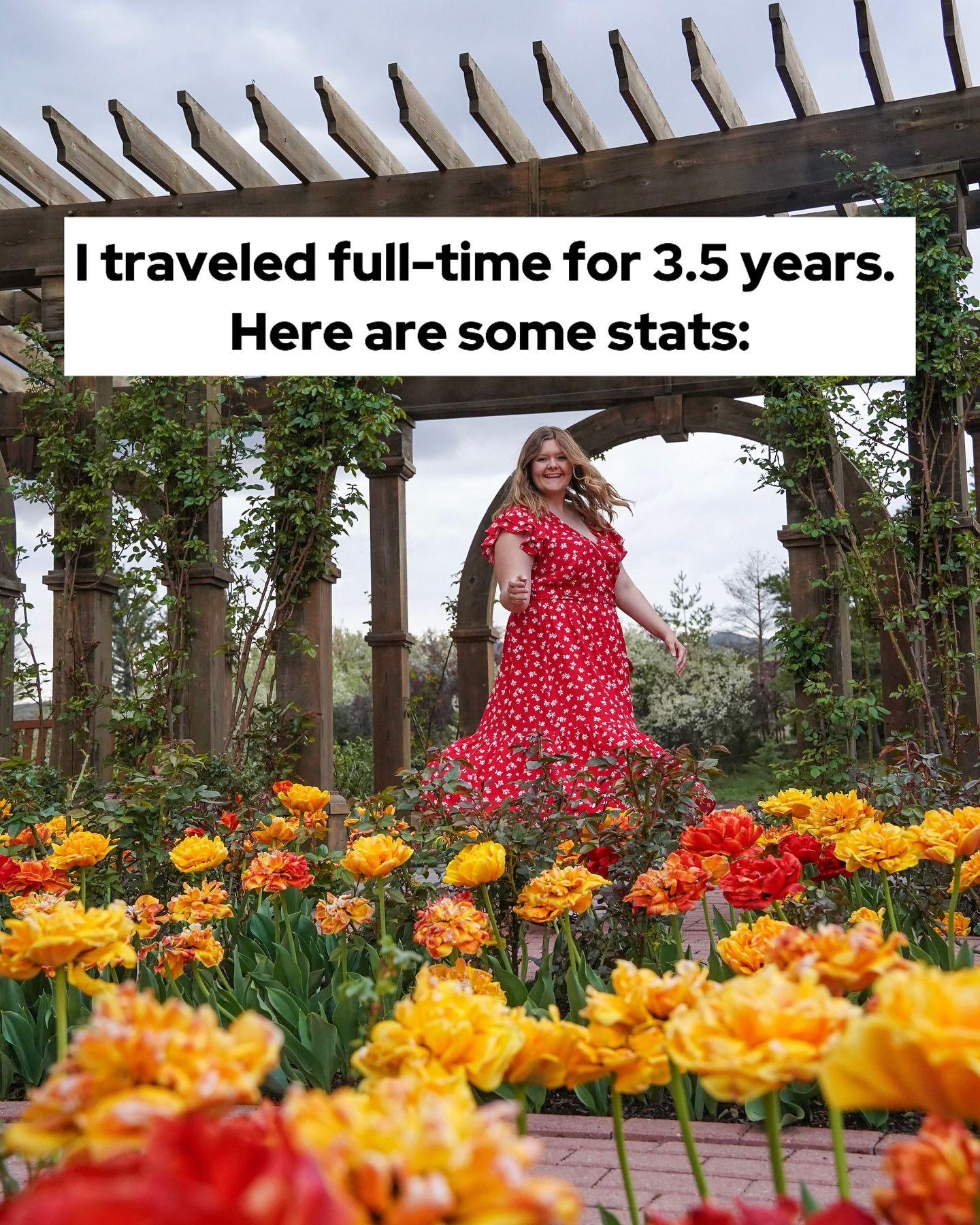 I spent the last 3.5 years traveling full-time all over the United States! 