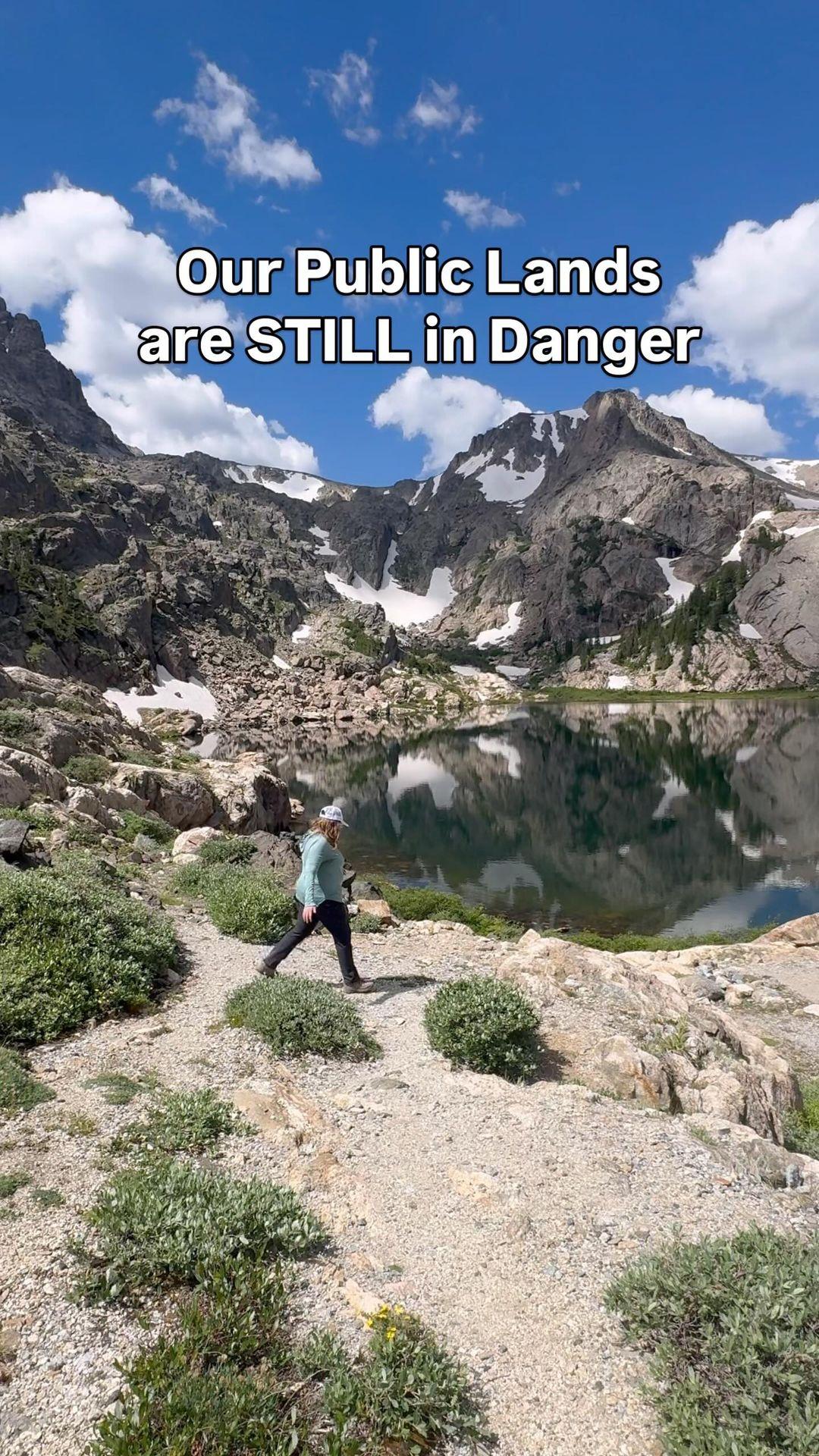 ‼️Our public lands are STILL at risk ‼️