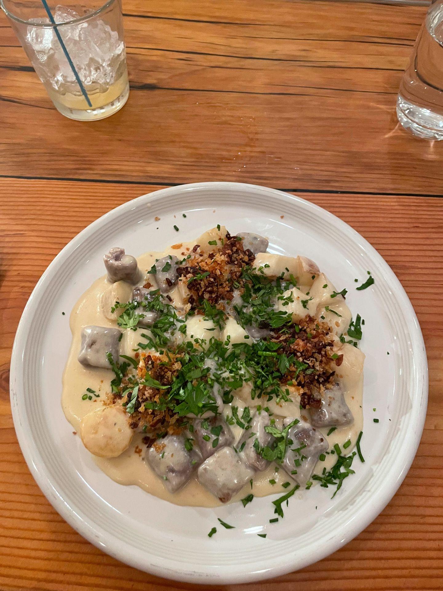 A plate of gnocchi from Harbor Table