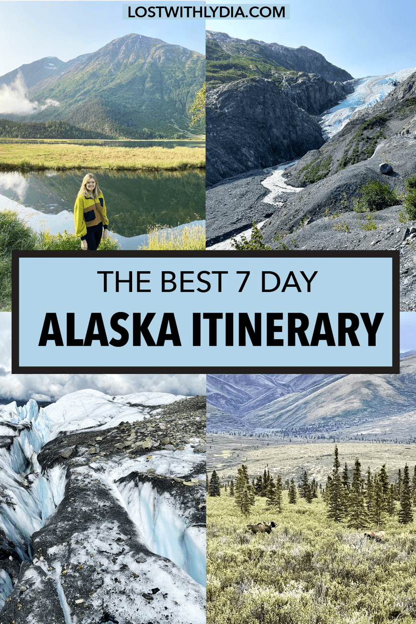 Plan the perfect Alaska road trip and visit Denali National Park, the Kenai Fjords and more! This action packed Alaska itinerary has everything you need to know.