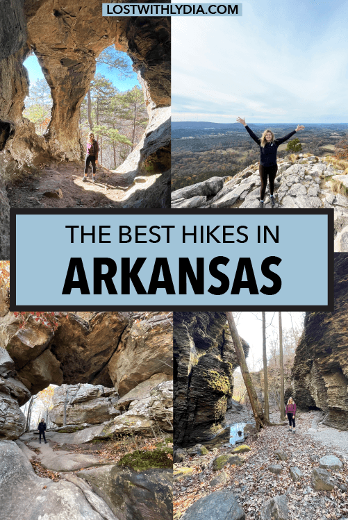 Arkansas is an underrated hiking destination! This guide includes details on the best hikes in Arkansas state parks and national forests.