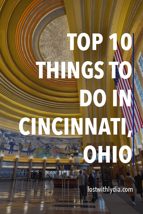 This blog covers the top 10 things to do in Cincinnati, Ohio! This guide includes outdoor activities, classic Cincinnati gems and more.