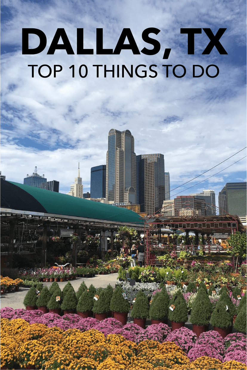 Read about the top things to do in Dallas, Texas, from a local! The list includes unique neighborhoods to explore in Dallas, great food and more.