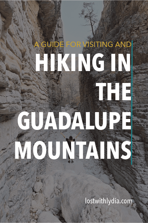 Learn about the best hiking trails in Guadalupe Mountains National Park! This park is a must for a West Texas road trip.