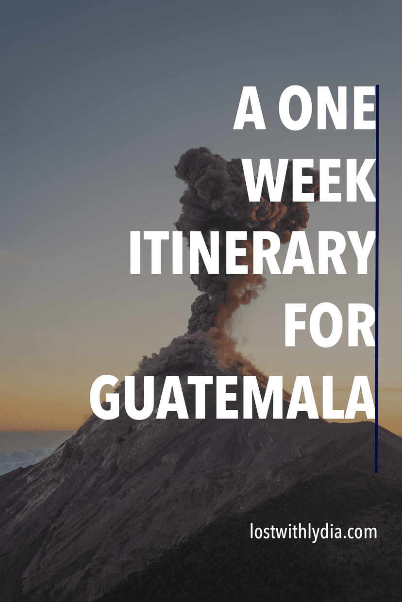 Plan an epic vacation using this Guatemala itinerary! Trek to Acatenango, relax at Lake Atitlan, learn about Mayan culture, and more.