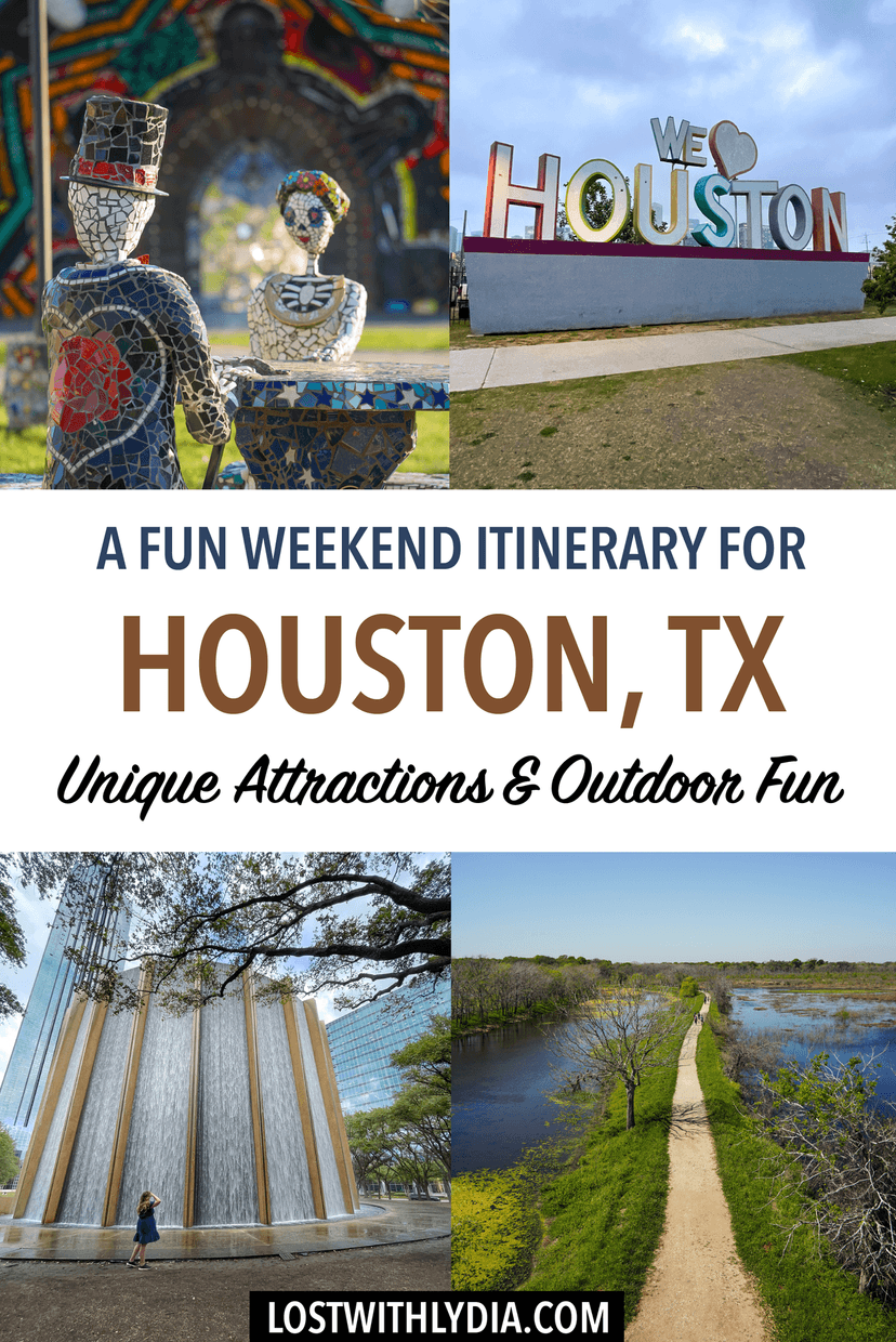 Discover fun things to do in this Houston itinerary! From unique art displays to hiking, this is the perfect Houston weekend trip.