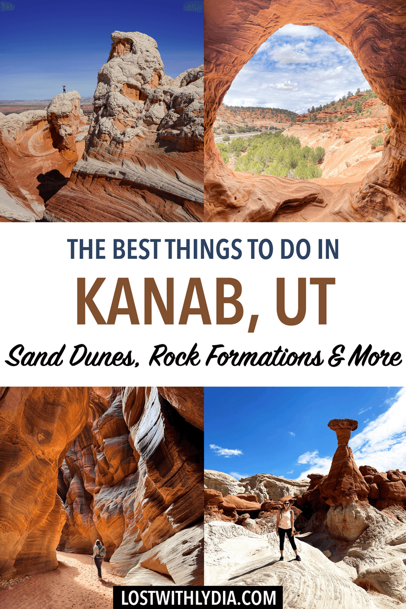 Learn about the best things to do in Kanab, Utah! Kanab activities include hiking trails, sand dunes, caves and more. Plan the perfect weekend in Kanab!