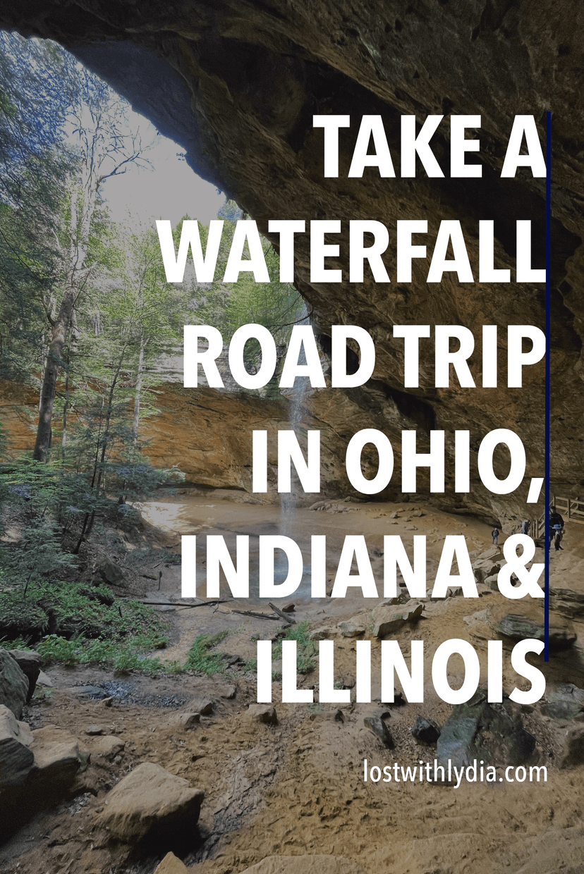 Take an epic waterfall road trip using this itinerary! This midwest road trip will take you to the best parks in Ohio, Indiana and Illinois.