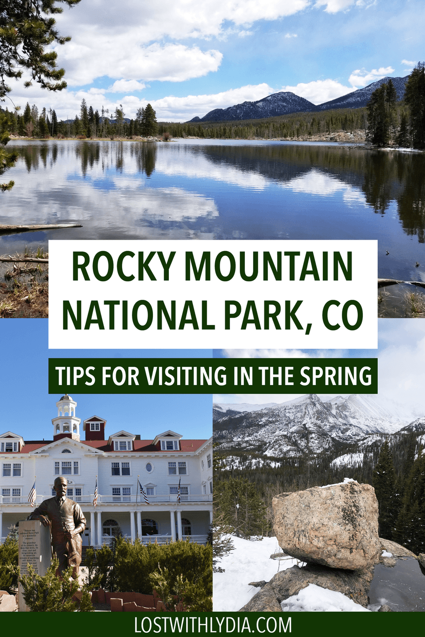Plan the perfect spring trip to Rocky Mountains National Park! Learn about weather in the spring, things to do in the Rocky Mountains and more.