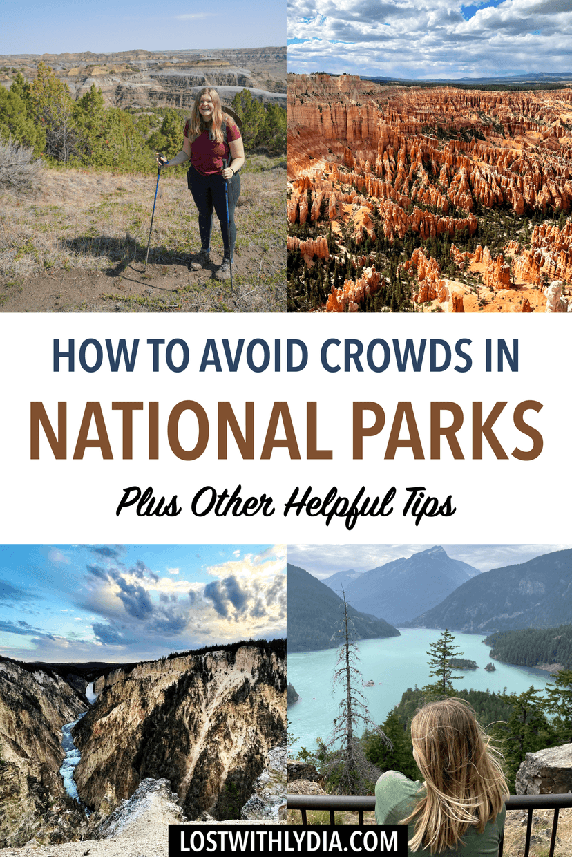 If you're wondering how to avoid crowds in national parks, read this! These national park tips will help you have the perfect national park trip.