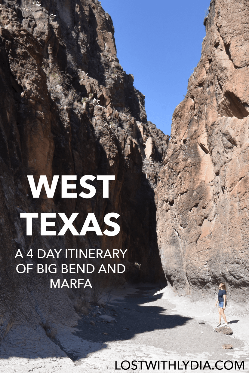 Plan the ultimate West Texas road trip with this Big Bend to Marfa road trip! Learn about hiking in Big Bend, the quirky town of Marfa, glamping, and more.
