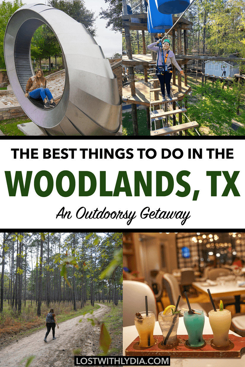 Discover the best outdoorsy things to do in The Woodlands! From kayaking to hiking to treetop adventures, The Woodlands is perfect for a Texas getaway.