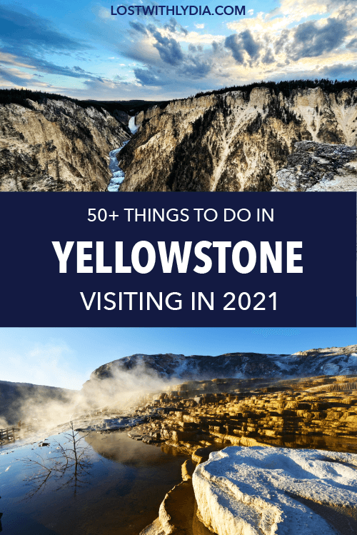 Planning a trip to Yellowstone National Park? This list has 50+ of the best things to do in Yellowstone! Explore the best of the park in a limited time.
