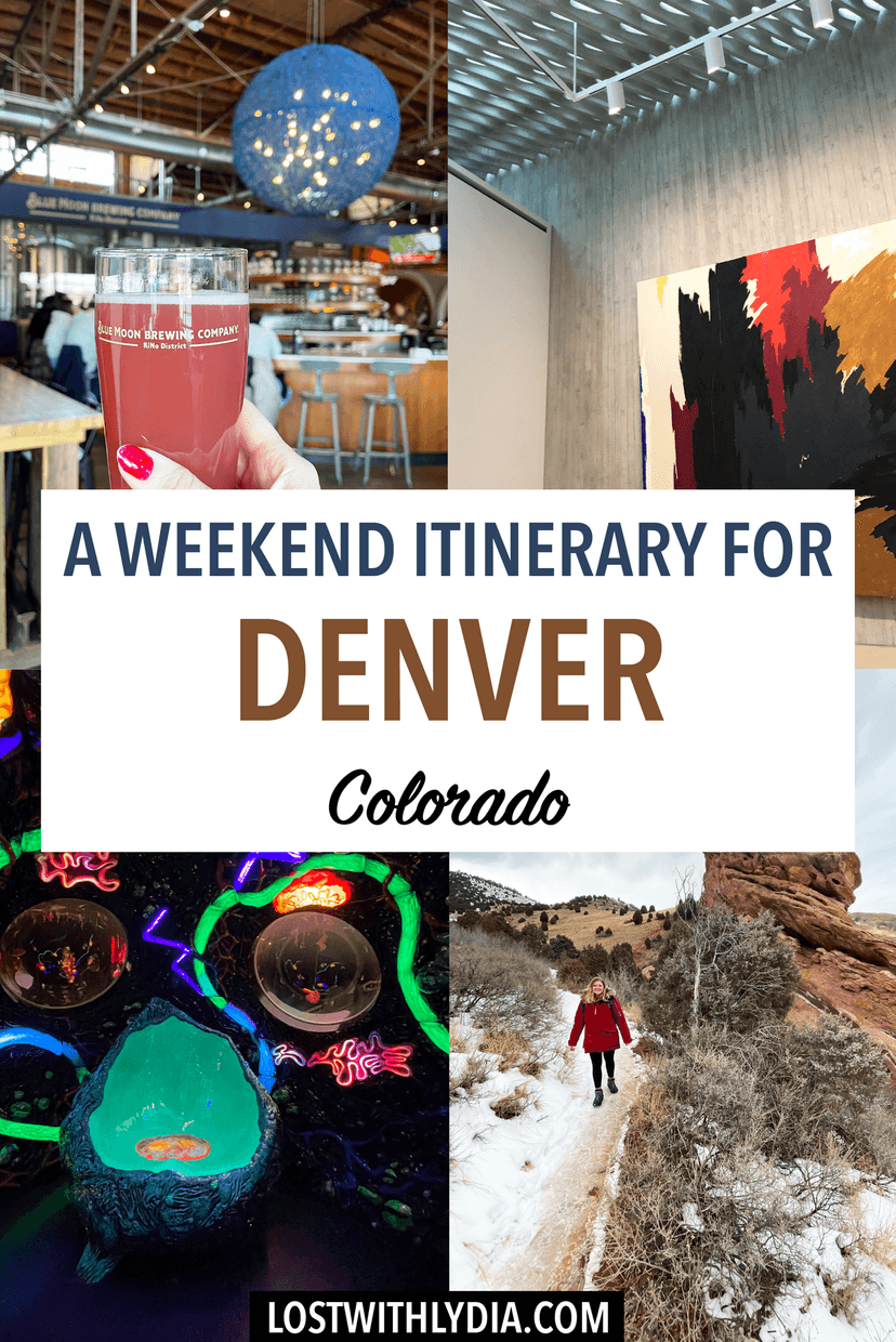Looking for the perfect Denver weekend itinerary? This blog includes where to stay in Denver, when to visit Denver and fun things to do on a quick Denver trip.