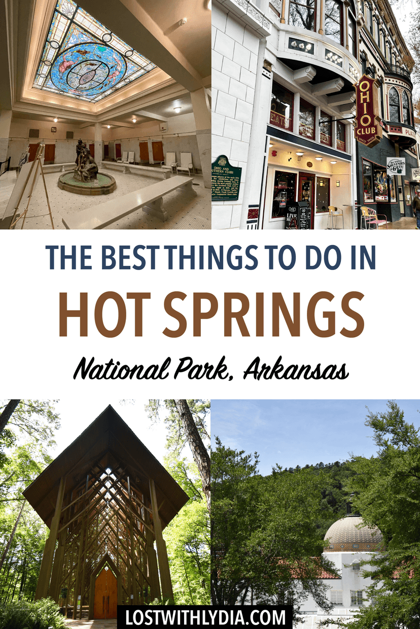 Learn about the best things to do in Hot Springs National Park and explore the unique history of Hot Springs, Arkansas.