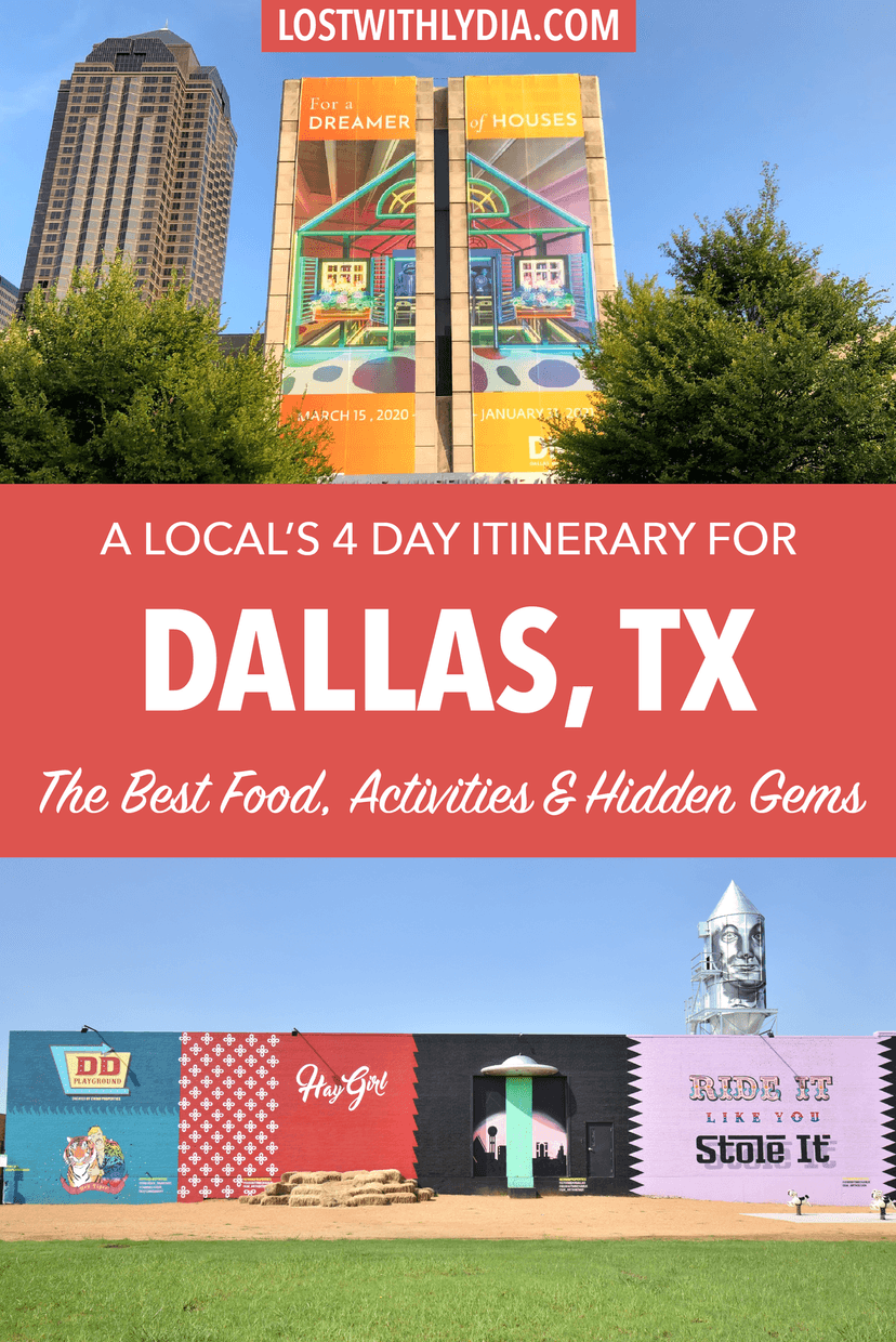Plan your trip to Texas with the best four day itinerary of Dallas! This guide includes where to stay in Dallas, hidden gems in Dallas and more.
