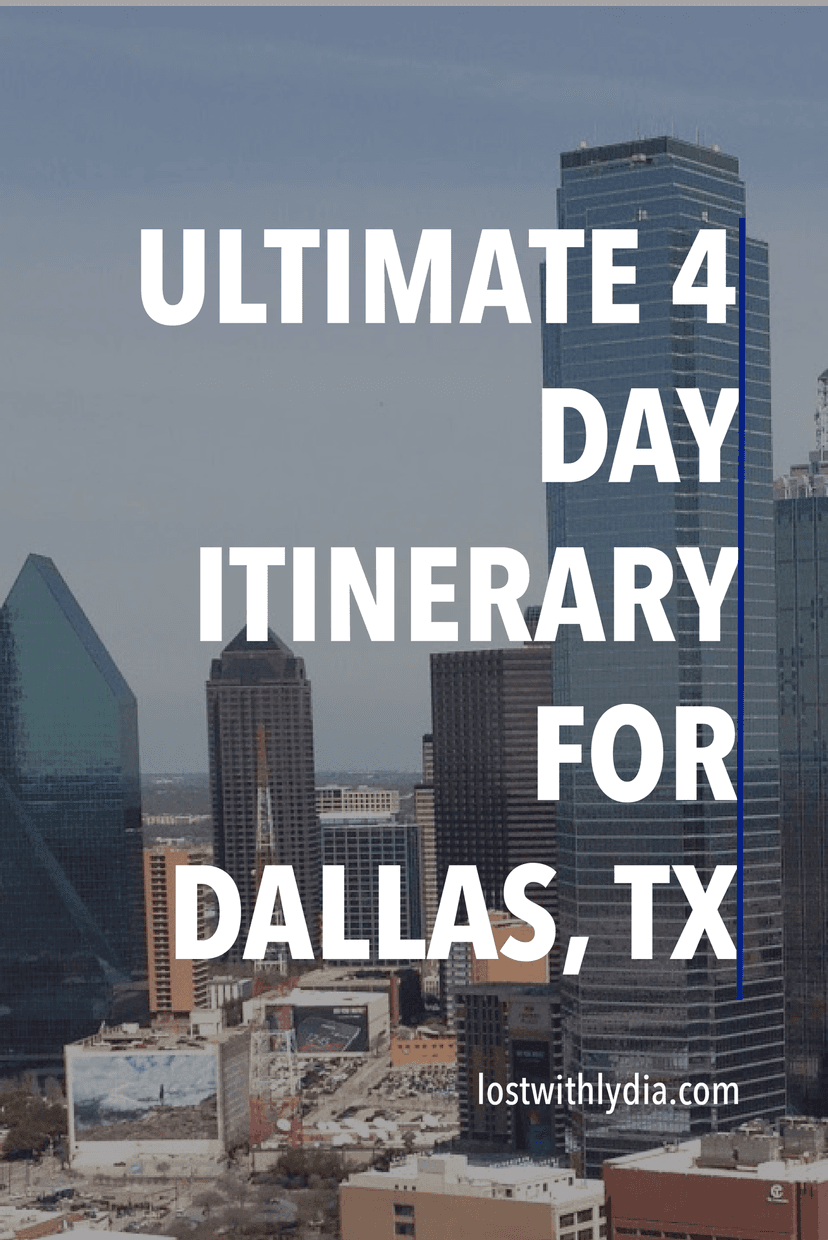 Plan your trip to Texas with the best four day itinerary of Dallas! This guide includes where to stay in Dallas, hidden gems in Dallas and more.