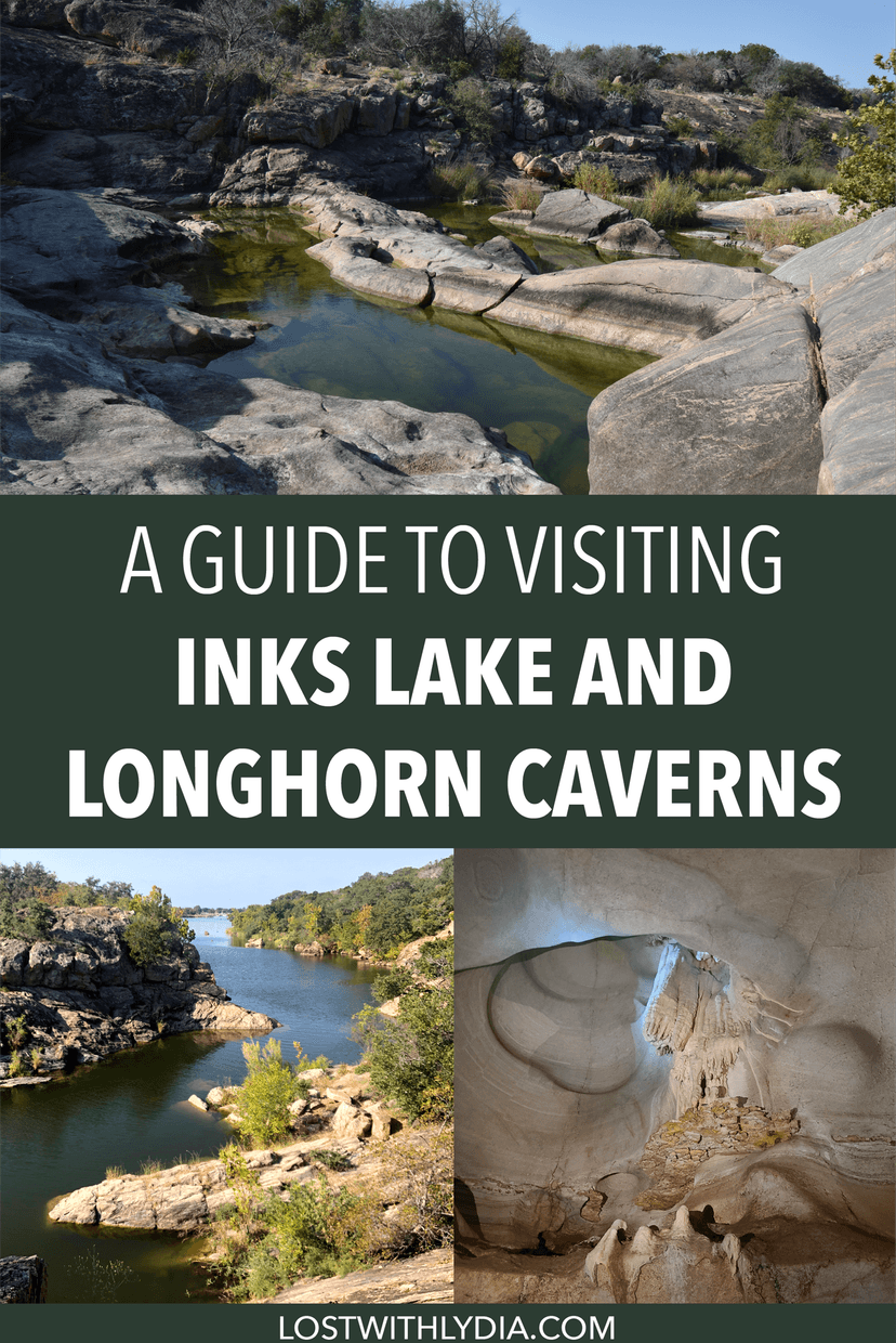 Visit two amazing Texas state parks near Austin: Inks Lake and Longhorn Caverns. Learn the best hiking trails in Inks Lake, take a cave tour, and more.