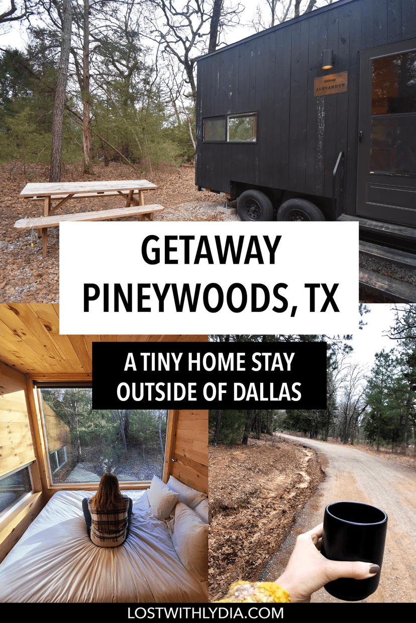 Read this review of the Getaway House in Piney Woods, Texas and learn what to expect from this unique and beautiful glamping experience!