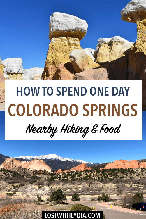 Colorado Springs makes a great day trip from Denver or Colorado weekend destination. This guide includes ideas on how to spend a day in Colorado Springs.