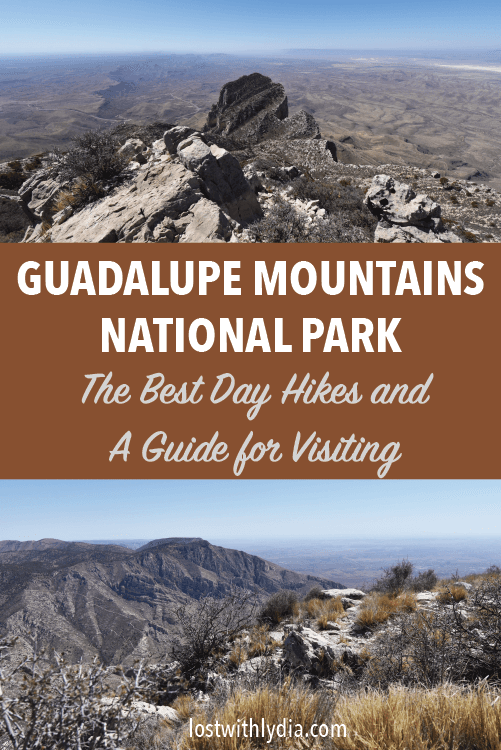 Learn about the best hiking trails in Guadalupe Mountains National Park! This park is a must for a West Texas road trip.