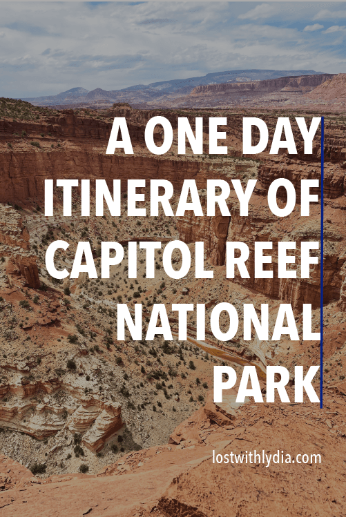 Capitol Reef National Park is the most underrated Utah national park! Learn how to spend one day in Capitol Reef with the best hiking, delicious pie and more!