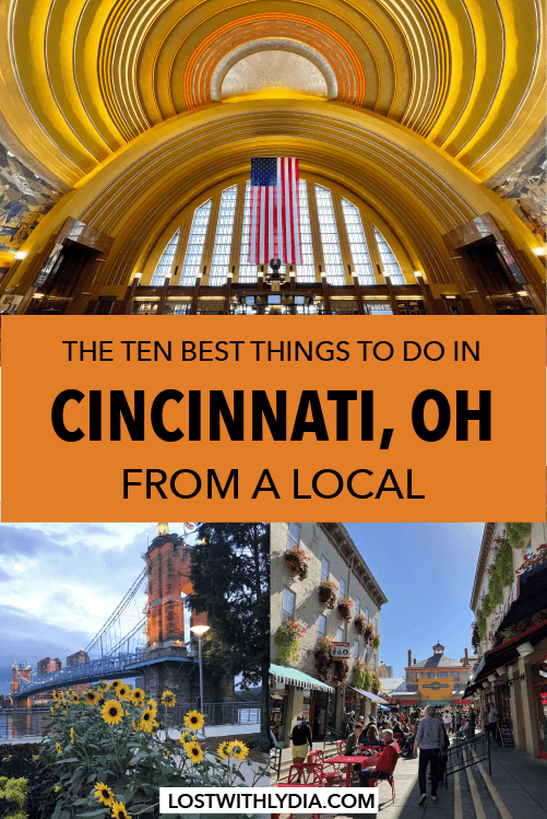This blog covers the top 10 things to do in Cincinnati, Ohio! This guide includes outdoor activities, classic Cincinnati gems and more.