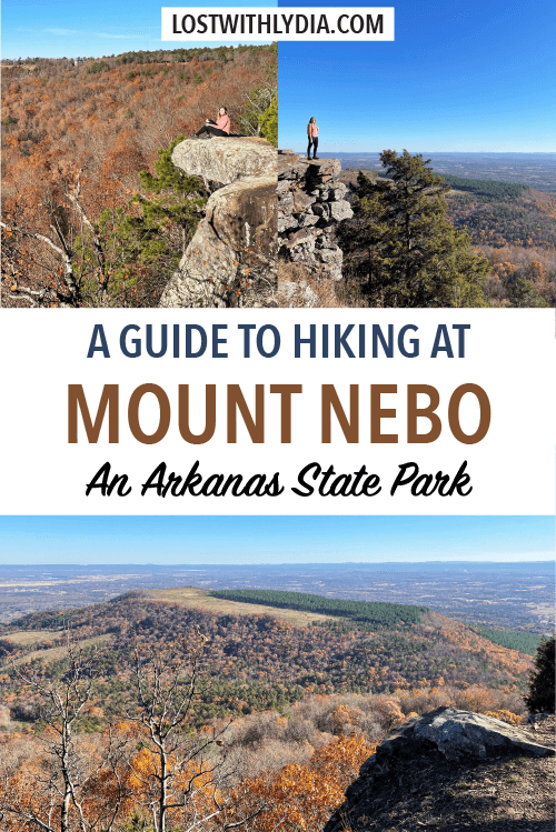 Mount Nebo State Park offers some of the best views in Arkansas! Learn everything you need to know about hiking the Mount Nebo Rim Trail.