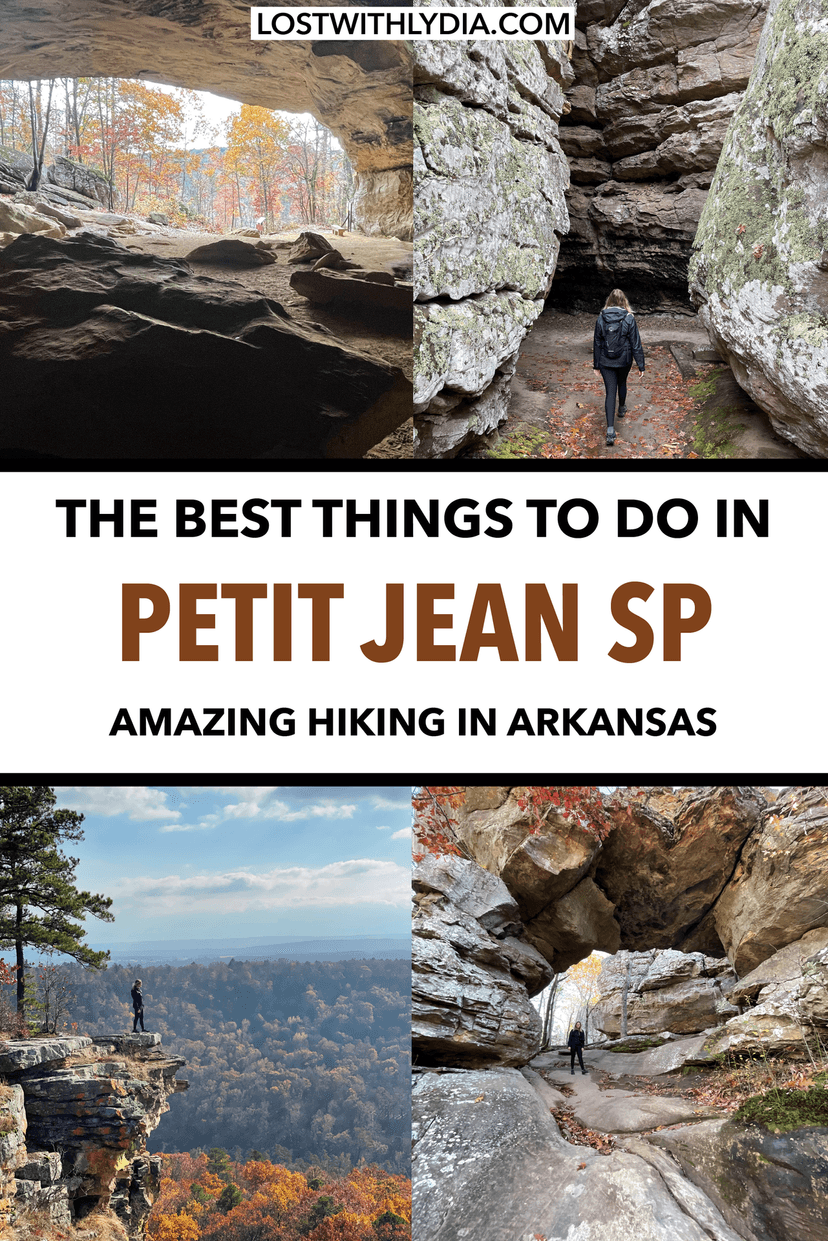 Petit Jean State Park is the most beautiful place in Arkansas! This guide covers the best hiking trails and more information on visiting Petit Jean.