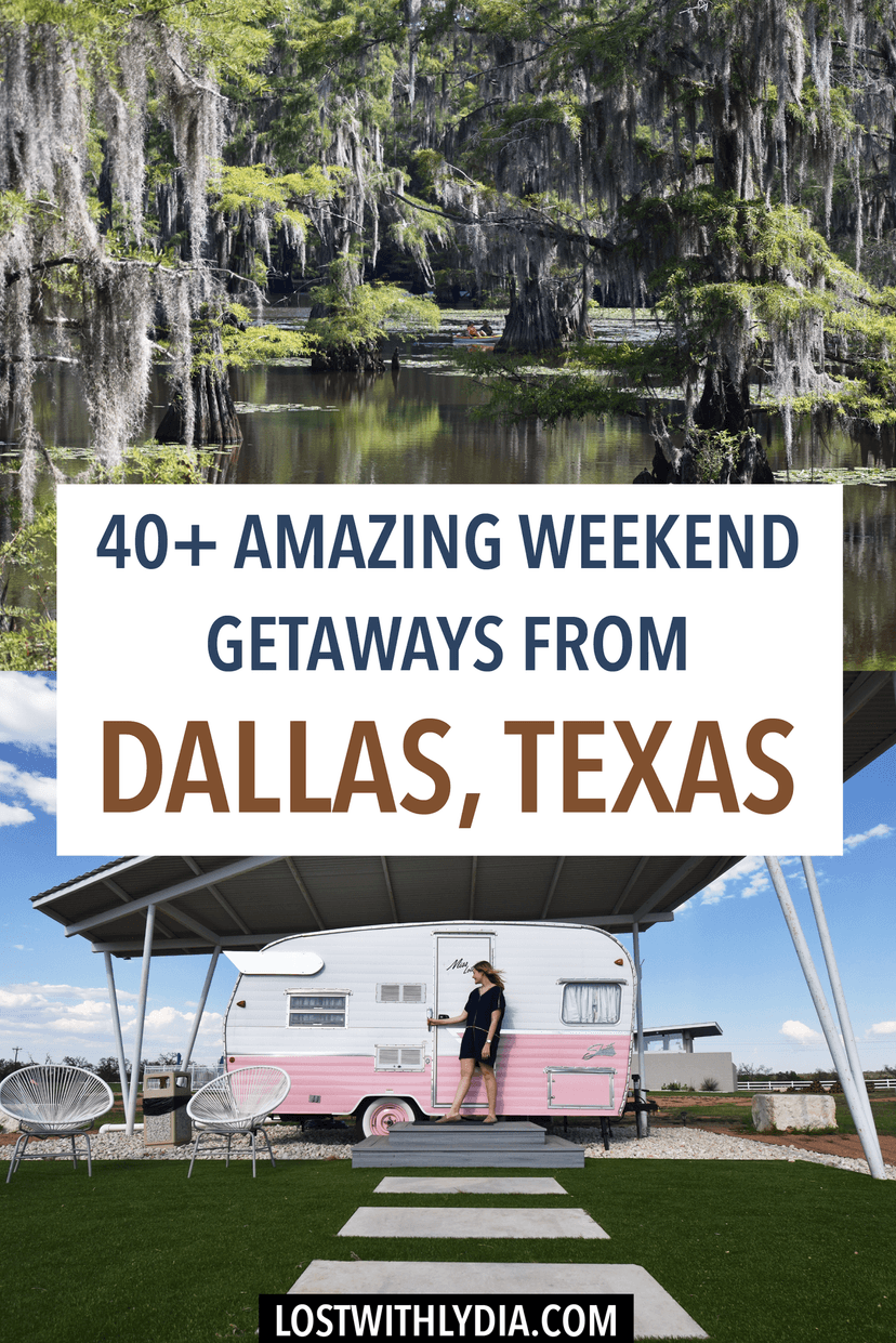 Are you looking for ideas for the best weekend trips from Dallas? This list has you covered with road trip ideas, hiking destinations, camping and more!
