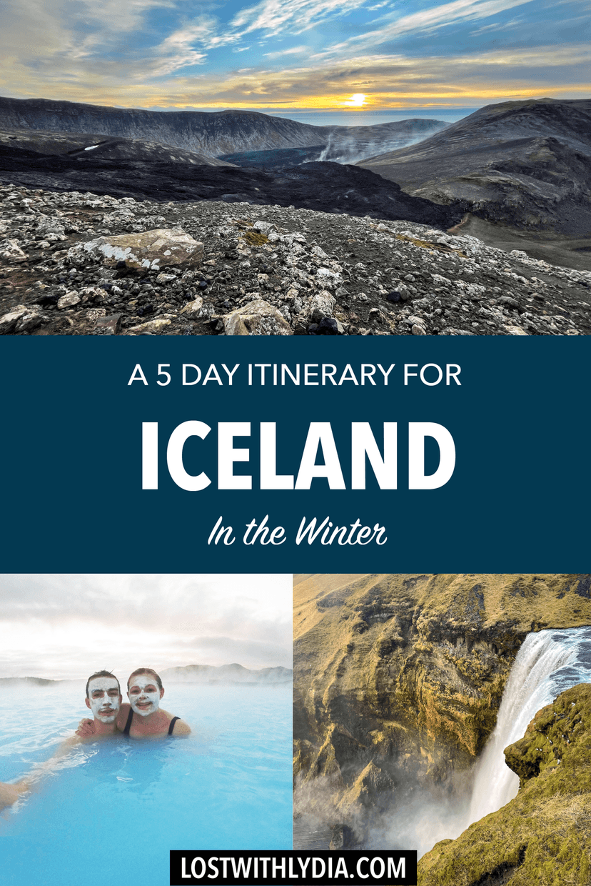 Considering a trip to Iceland in the winter? This blog includes pros and cons of Iceland in the winter, an epic 5 Day Iceland itinerary and more.