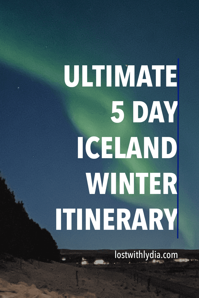 Considering a trip to Iceland in the winter? This blog includes pros and cons of Iceland in the winter, an epic 5 Day Iceland itinerary and more.
