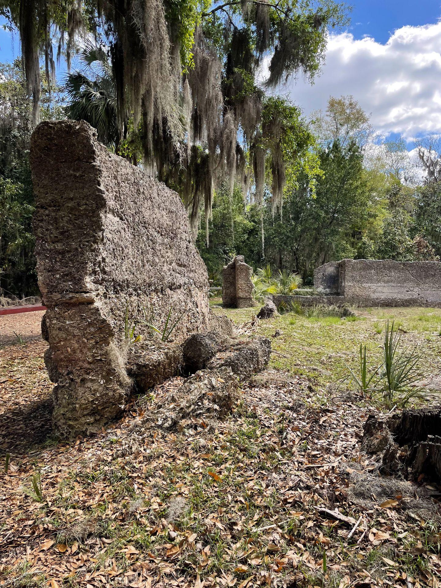 A few ruins at Wormsloe Historic Site