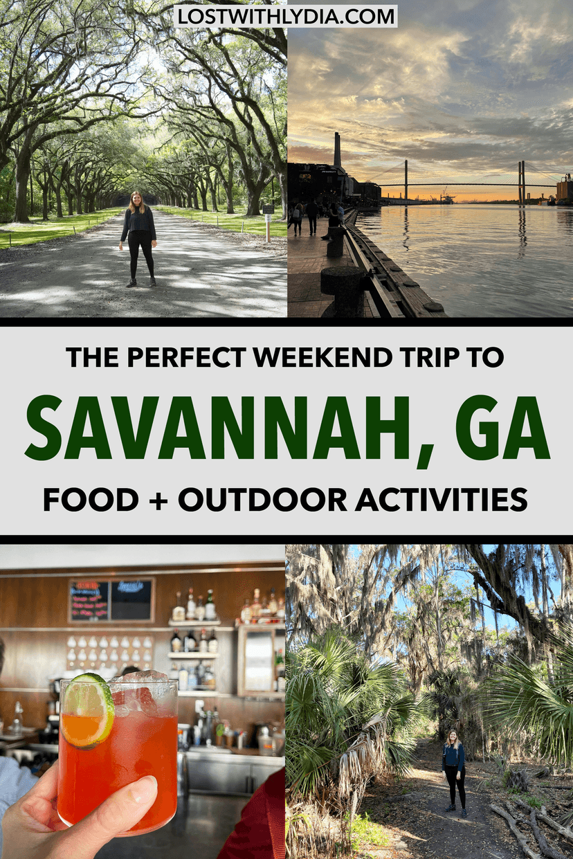 Plan your perfect long weekend in Savannah with this guide! Savannah is an amazing Southern destination full of history, great outdoor activities and more.