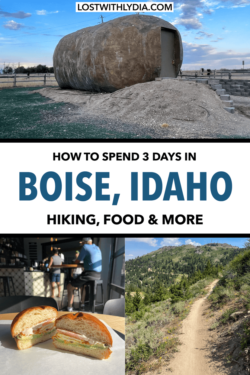 Find out the best way to spend a long weekend in Boise, Idaho with this guide! Learn about outdoor activities in Boise, the best food in Boise and more.