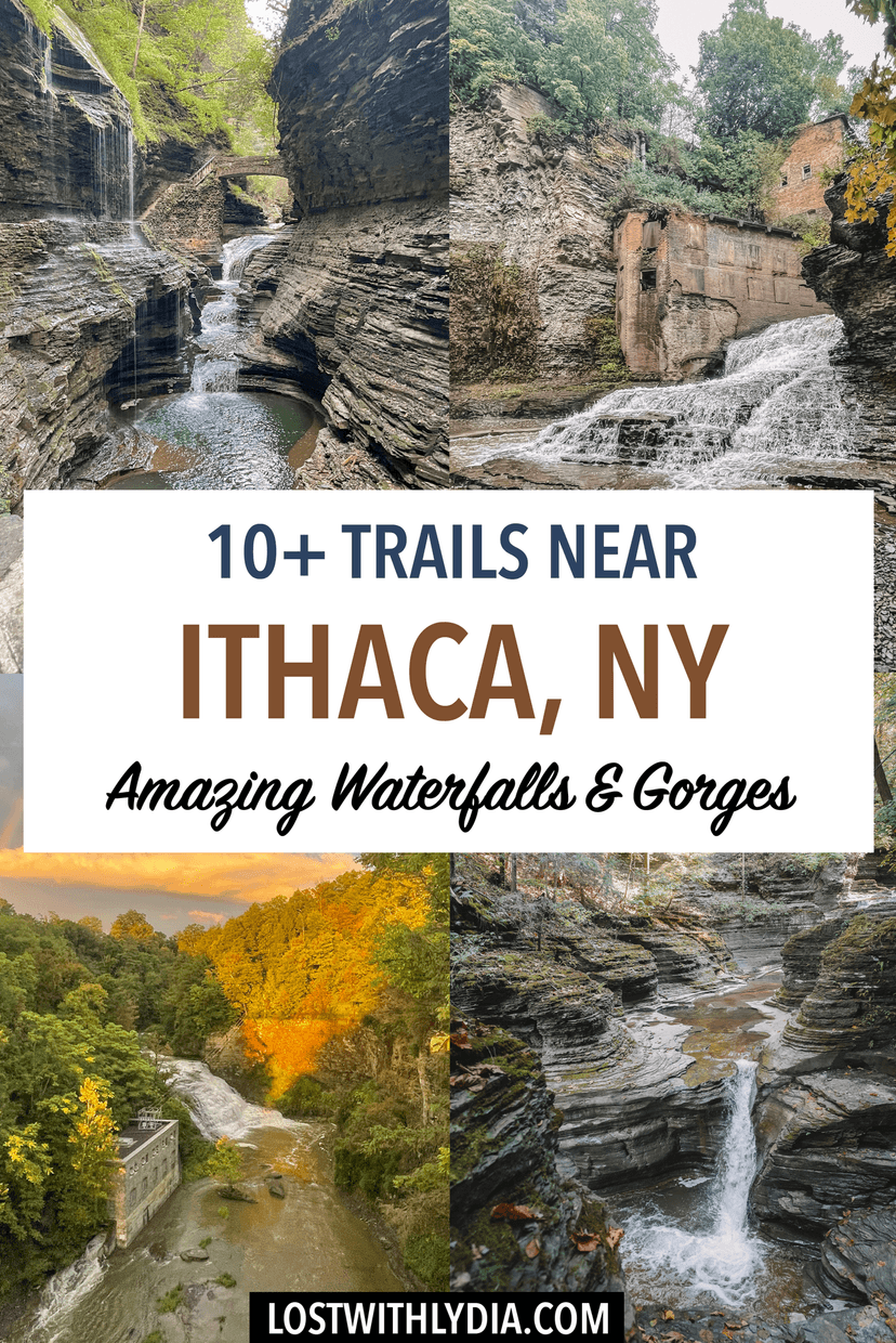Discover the best hiking trails near Ithaca! Learn about 10+ waterfall trails that range from easy to moderate and plan the perfect trip to the Finger Lakes.