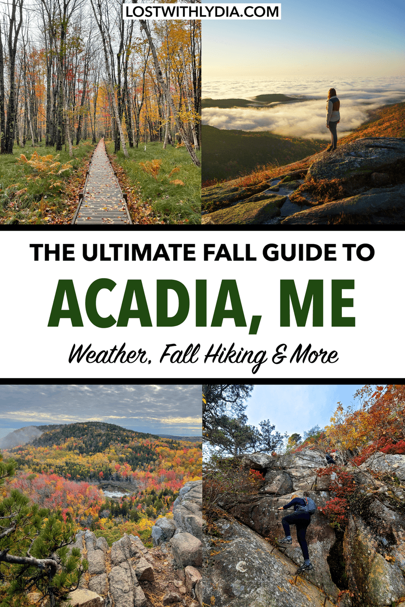 This detailed travel guide will help you plan an epic trip to Acadia National Park in the fall!