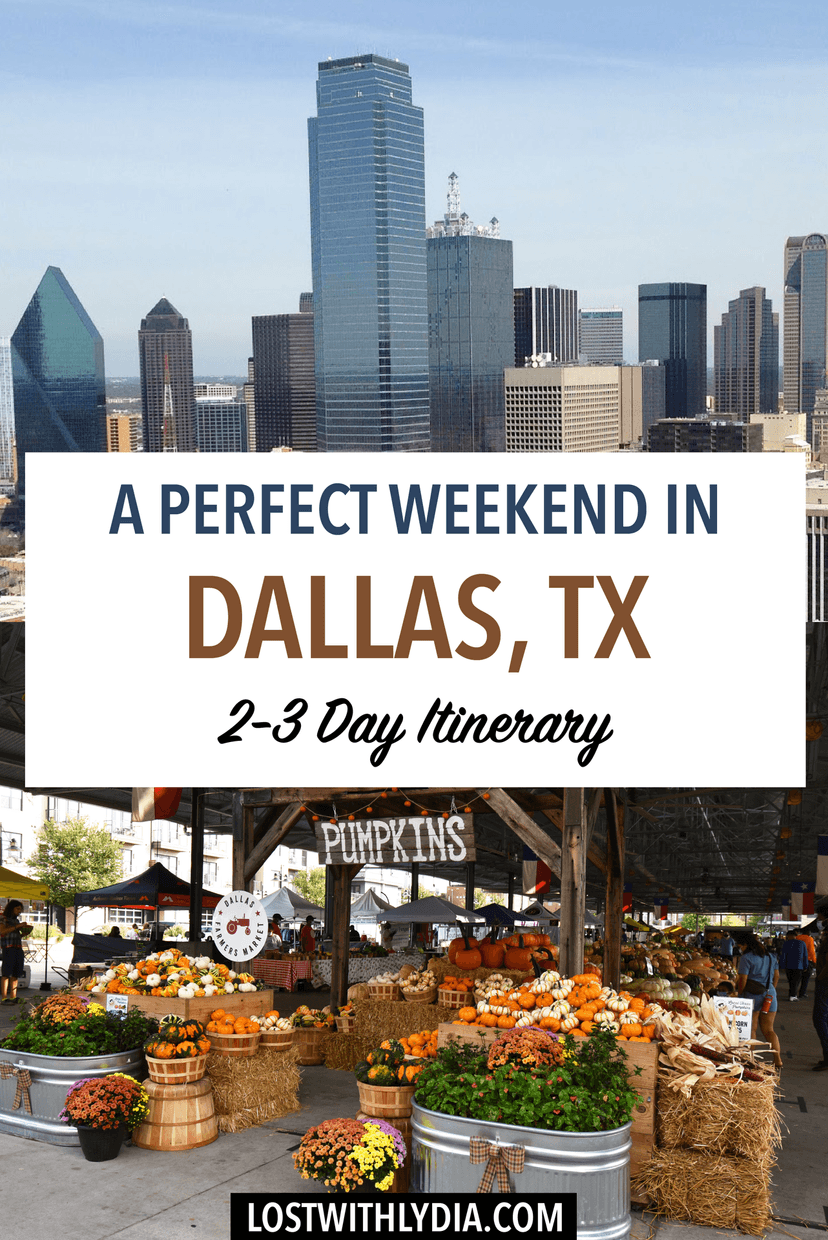 Plan your perfect weekend trip to Dallas with this easy guide! Find out about all of the best things to do on a Texas trip if you only have 2 days.