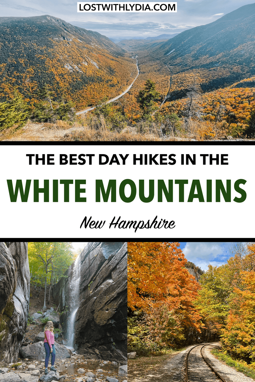 Plan an epic trip to the New Hampshire White Mountains with this hiking guide! Learn the best day hikes in the White Mountains, tips for visiting and more.