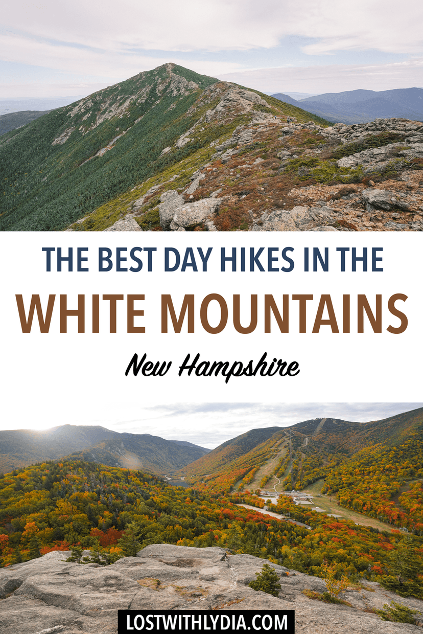 Plan an epic trip to the New Hampshire White Mountains with this hiking guide! Learn the best day hikes in the White Mountains, tips for visiting and more.