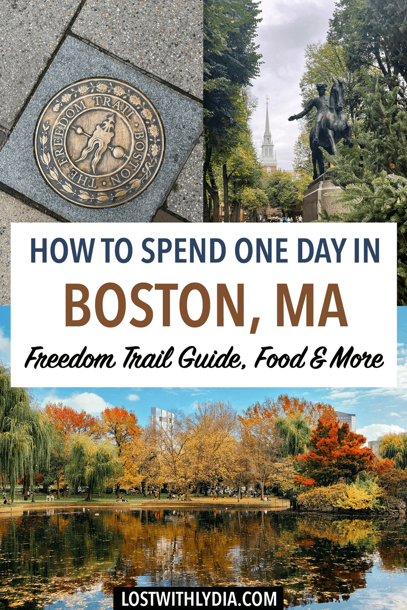 Find out how to spend one day in Boston! This blog includes a guide to walking The Freedom Trail, the best food in Boston and tips for visiting.